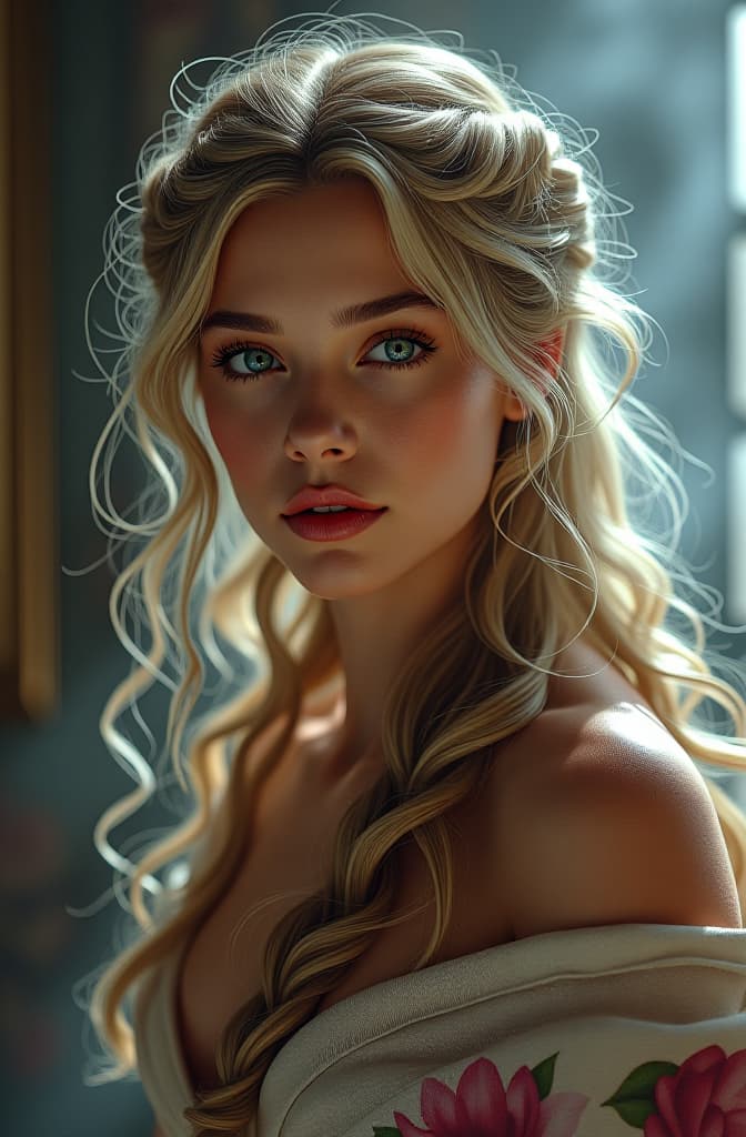  dany, realistic, portrait, art by donato giancola and greg rutkowski, realistic face, digital art, trending on artstation hyperrealistic, full body, detailed clothing, highly detailed, cinematic lighting, stunningly beautiful, intricate, sharp focus, f/1. 8, 85mm, (centered image composition), (professionally color graded), ((bright soft diffused light)), volumetric fog, trending on instagram, trending on tumblr, HDR 4K, 8K