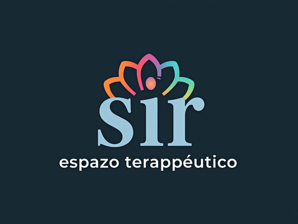  design a logo, logo contemporâneo com foco na psicologia e psicopedagogia , with the text 'espaço terapêutico sir '.