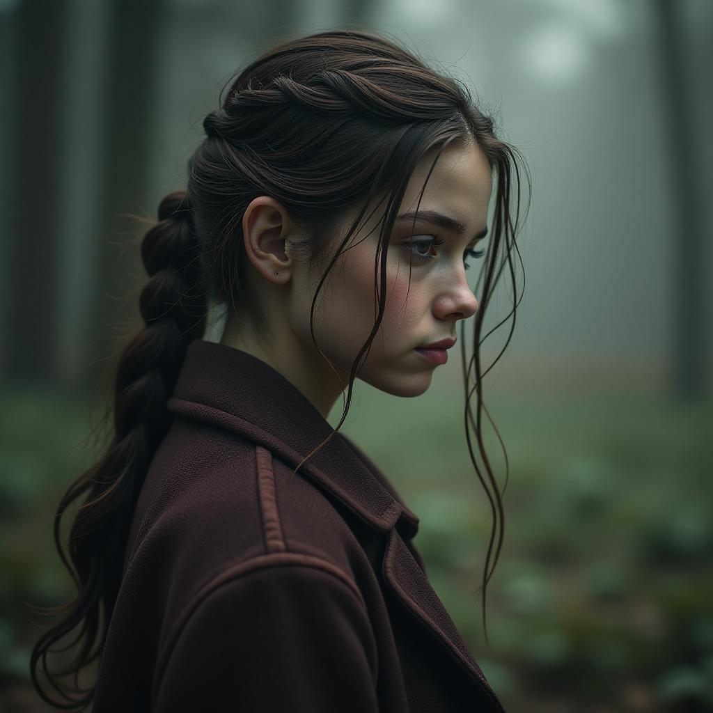  a girl tired of worries. hyperrealistic, full body, detailed clothing, highly detailed, cinematic lighting, stunningly beautiful, intricate, sharp focus, f/1. 8, 85mm, (centered image composition), (professionally color graded), ((bright soft diffused light)), volumetric fog, trending on instagram, trending on tumblr, HDR 4K, 8K