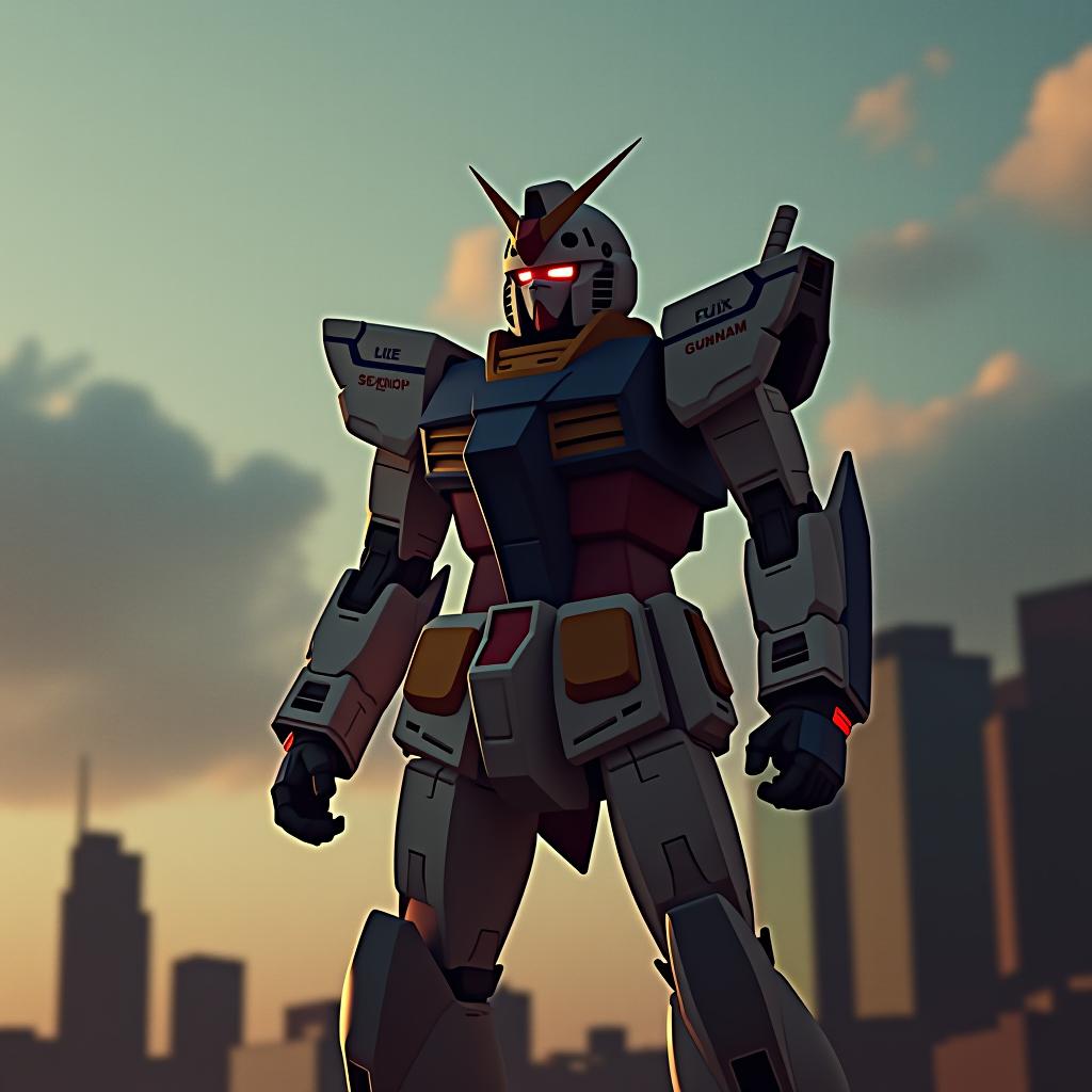  gundam in a live movie depiction