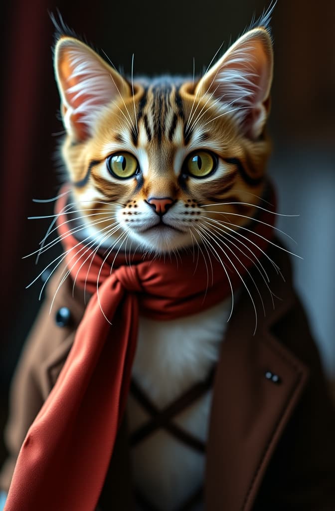  gato cubo hermoso hyperrealistic, full body, detailed clothing, highly detailed, cinematic lighting, stunningly beautiful, intricate, sharp focus, f/1. 8, 85mm, (centered image composition), (professionally color graded), ((bright soft diffused light)), volumetric fog, trending on instagram, trending on tumblr, HDR 4K, 8K