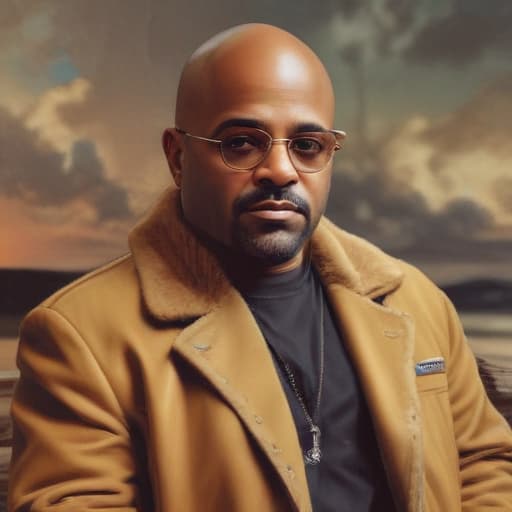 Dame Dash in Oil painting style