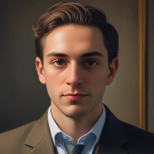 Jeremy Fosbinder in Oil painting style