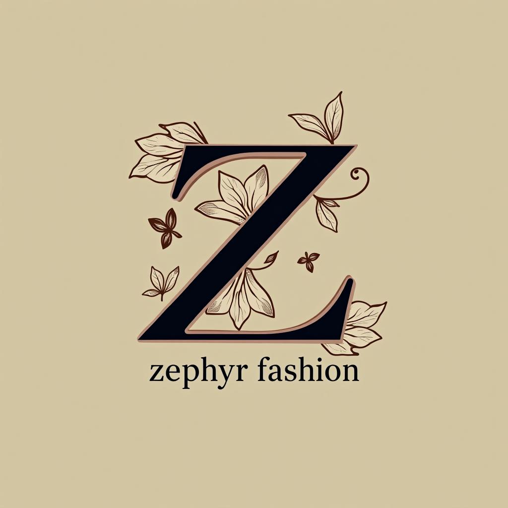  design a logo, create a letterform logo for ‘zephyr fashion’ featuring a stylish ‘z’, to reflect the brand’s trendy and contemporary fashion offerings.