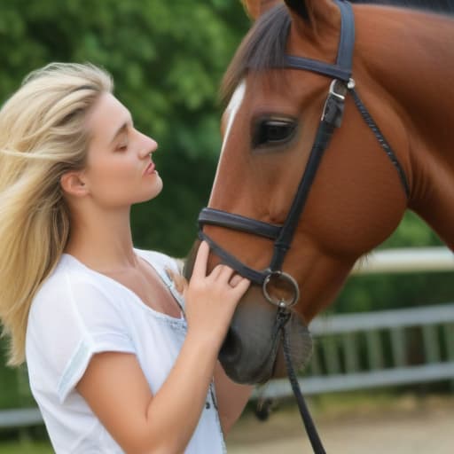 un caballo y una mujer teniendo sexo