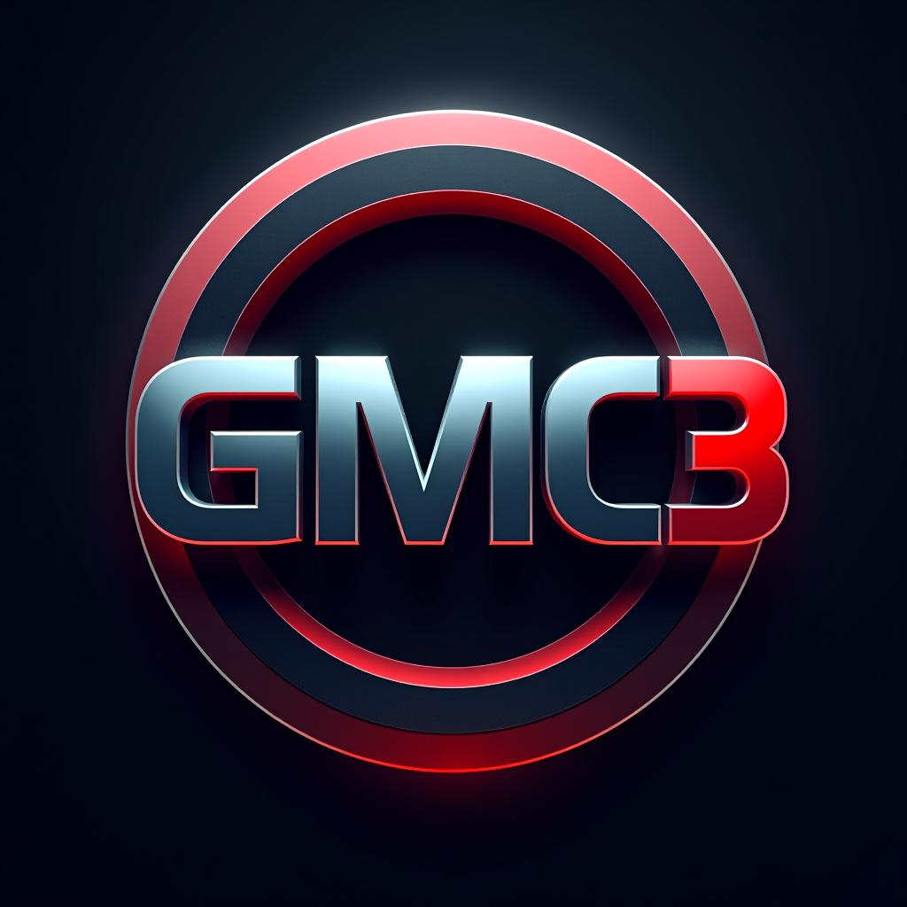  design a logo, 3d professional logo design of “gmc3”