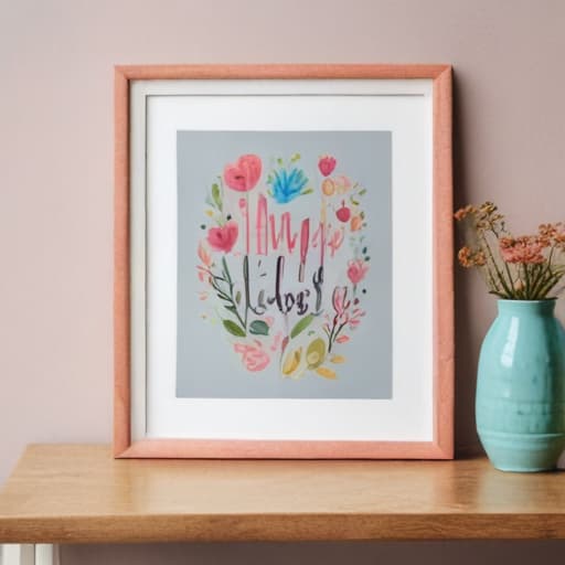 Create a poster saying Mother’s Day gift ideas