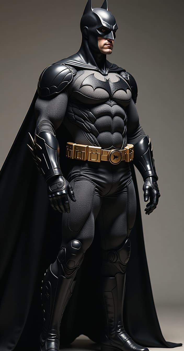  fashion editorial style batman . high fashion, trendy, stylish, editorial, magazine style, professional, highly detailed