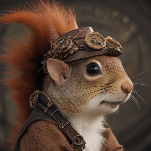 steampunk squirrel