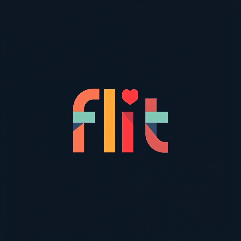  design a logo, logotipo de identidade,território e cultura , with the text 'flit'.