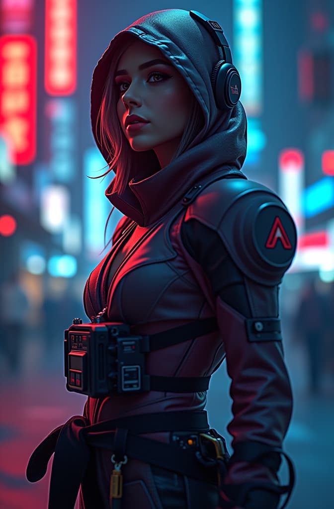  cyberpunk pose leds light and shadow, ultra realistic, 16k. 3d style, , octane render, ray tracing, depth of field, super detail hyperrealistic, full body, detailed clothing, highly detailed, cinematic lighting, stunningly beautiful, intricate, sharp focus, f/1. 8, 85mm, (centered image composition), (professionally color graded), ((bright soft diffused light)), volumetric fog, trending on instagram, trending on tumblr, HDR 4K, 8K