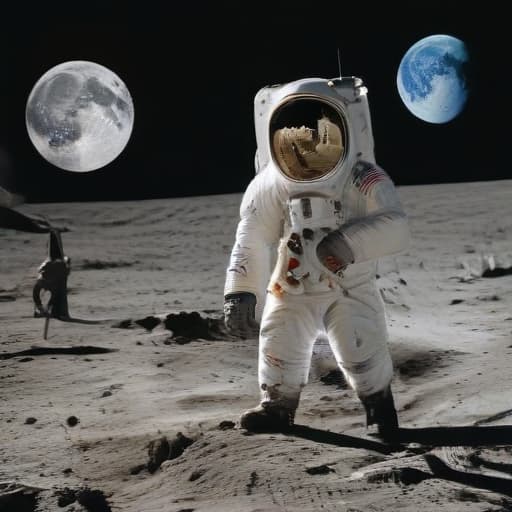 man on the moon