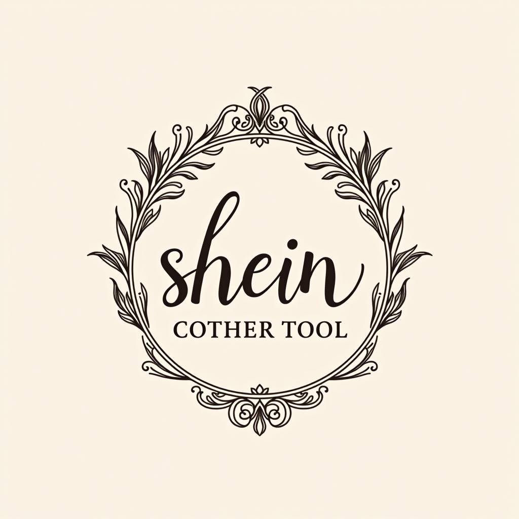  logo for shein brand for clothing, accessories, makeup and home tools, (logo:1.15), hq, hightly detailed, 4k