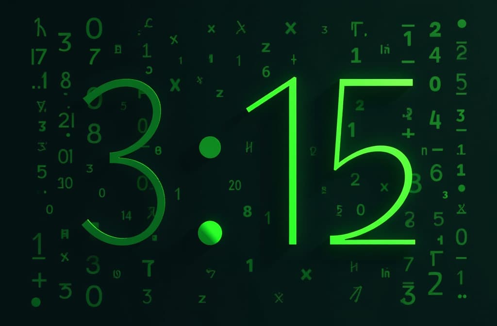  flat illustration, flaticon, (illustration:1.15), green mathematical numbers on a black background, in the background is a matrix ar 3:2, [cory loftis, strobist, pascal campion :: 0.2]