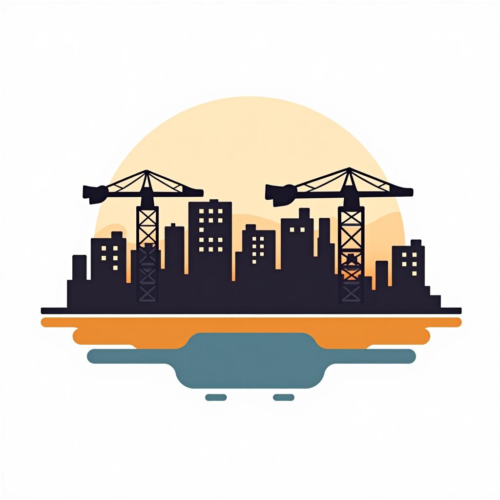  the logo of the company is more modern and focuses on construction.