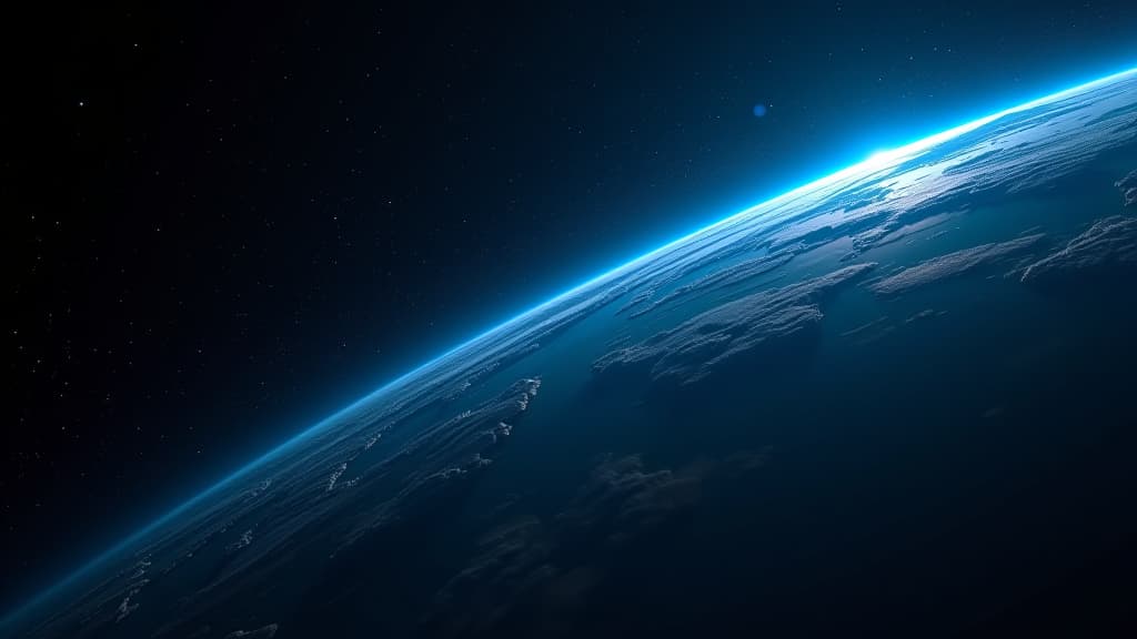  a close up of earth as a tiny blue dot in the vast cosmic ocean, with stars twinkling in the black void of space. hyperrealistic, full body, detailed clothing, highly detailed, cinematic lighting, stunningly beautiful, intricate, sharp focus, f/1. 8, 85mm, (centered image composition), (professionally color graded), ((bright soft diffused light)), volumetric fog, trending on instagram, trending on tumblr, HDR 4K, 8K