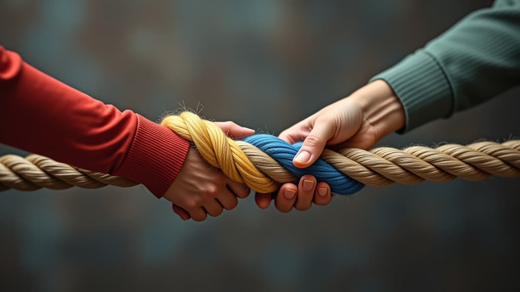  team rope diverse strength connect partnership together teamwork unity communicate support. strong diverse network rope team concept integrate braid color background cooperation empower power.