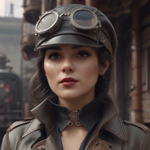 Dieselpunk Veda in Cinematic style