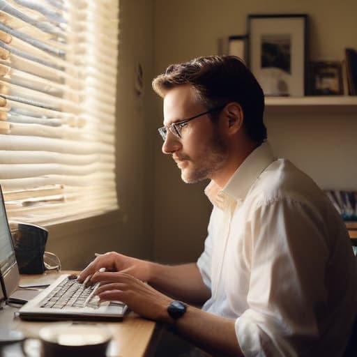 Jad sits comfortably at his desk, a warm cup of coffee beside him as he begins to type out his latest blog post. The soft glow of his computer screen illuminates the room, casting a sense of familiarity and stability over him. The clicking of the keys is a soothing sound as he navigates through the online platform that has become a second home to him over the years. As he hits publish, a wave of contentment washes over him, knowing that he is once again sharing his thoughts and experiences with the world.