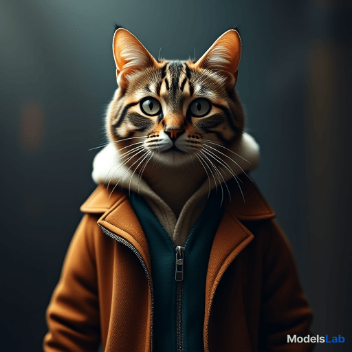  a cat hyperrealistic, full body, detailed clothing, highly detailed, cinematic lighting, stunningly beautiful, intricate, sharp focus, f/1. 8, 85mm, (centered image composition), (professionally color graded), ((bright soft diffused light)), volumetric fog, trending on instagram, trending on tumblr, HDR 4K, 8K