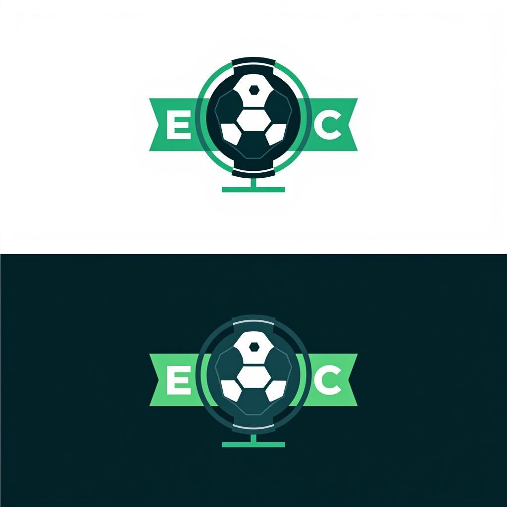  design a logo, "crear un logo que represente nuestra cuenta de youtube enfocada en contenido relacionado con eafc, podcast, reviews del juego y jugadores del mismo. incluir las iniciales de los creadores (j, f y n) de forma creativa. incorporar elementos como un balón de fútbol, un micrófono y estrellas para representar podcast, reviews y calidad respectivamente. utilizar una paleta de colores energética con tonos de verde, azul y blanco, y una tipografía moderna con un ligero toque deportivo. el logo debe transmitir dinamismo, pasión por el fútbol y modernidad. se valora la originalidad y la capacidad de representar claramente nuestra temática de contenido."