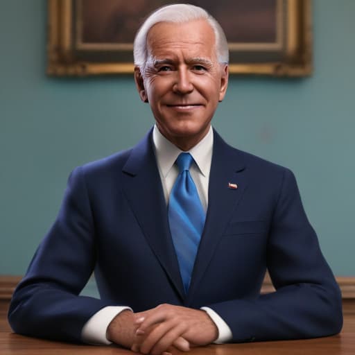 Joe biden as a puppet, ultra realistic, 3d, digital art, artstation, octane render, dynamic, high qualitydetailed, intricate, full of colour