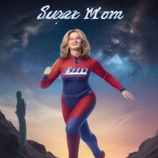 Super Mom National Contest with Joni Crane in run off with Space background