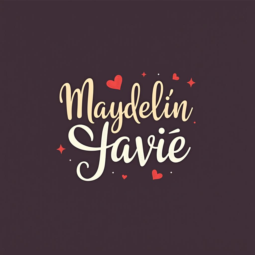  design a logo, , with the text 'yo quiero un logo que diga jolis o búscame varias ideas que junte estos dos nombre : maydelin, javie. yo venderé zapatillas y algunos accesorios'.