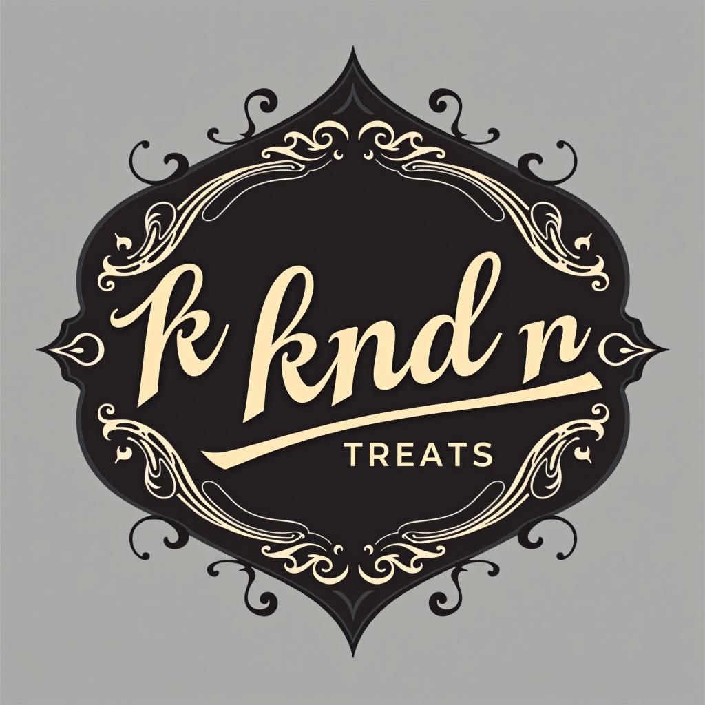  design a logo, k and n concession rentals elegant logo , with the text 'k and n sweets n treats rental'.