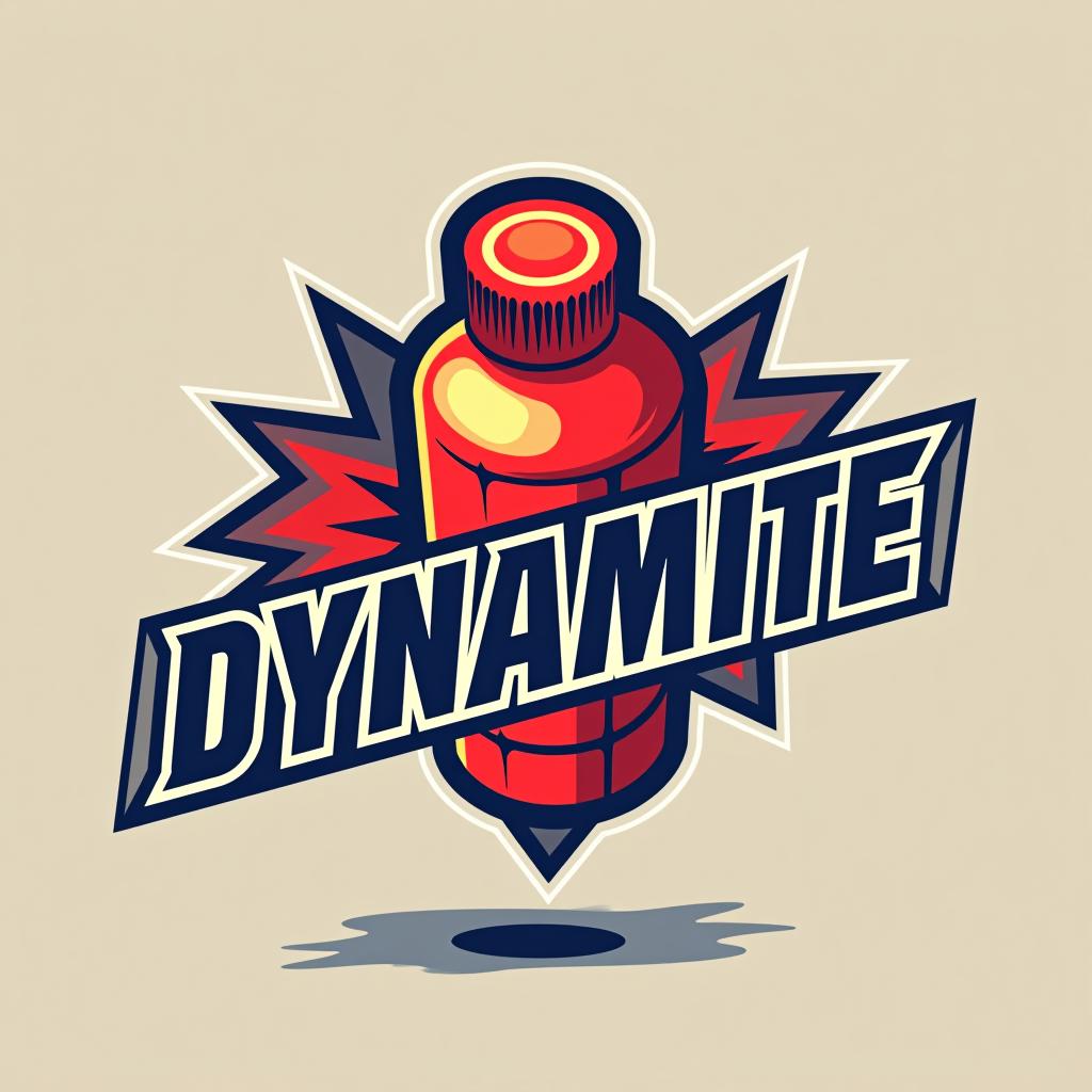  design a logo, dynamite avec écrit dynamite14, with the text 'dynamite14'.