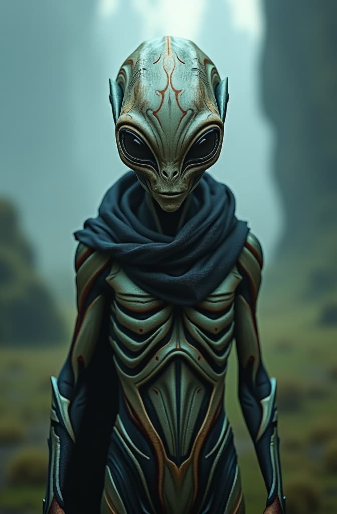  alien from area 51 hyperrealistic, full body, detailed clothing, highly detailed, cinematic lighting, stunningly beautiful, intricate, sharp focus, f/1. 8, 85mm, (centered image composition), (professionally color graded), ((bright soft diffused light)), volumetric fog, trending on instagram, trending on tumblr, HDR 4K, 8K