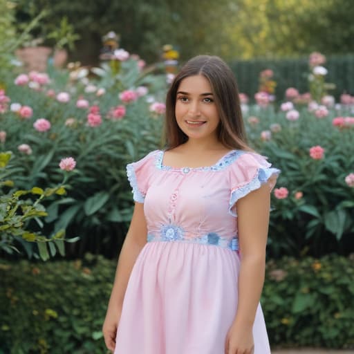 Preciso de.uma.imagemnpro.ocionaç para o dia das mães. Mãe de aproximadamente 35 anos, branca de cabelos castanhos curtos, alegre, sorridente, utilizando vestido florido de cores tom pastel, segurando criança de aproximadamente 3 anos no colo, fundo da imagem cores tom pastel azul, rosa e branco em degradê, ao fundo um jardim sutil. Efeito de corações subindo como bolhas de sabão. O título da imagem é "sorteio do dia das mães".