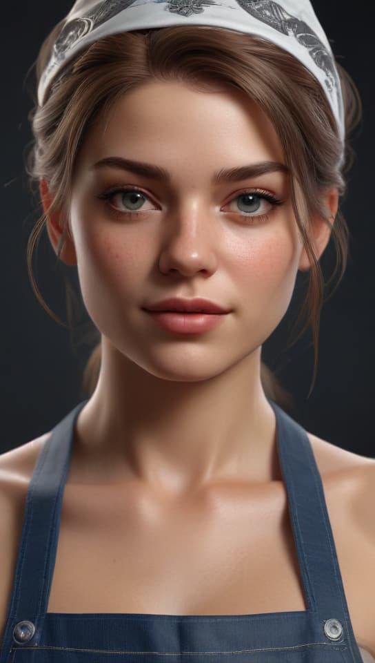 apron, , , , trending on art station, (detailed face), ((upper body)), (front view),(masterpiece:1.4),(photorealistic:1.4),(high resolution),(exquisitely detailed),(beautiful detailed light),(ultra_color),(perfect anatomy),best quality,ultra high definition,(cinematic light),<lora:ClothingAdjuster3:-0.5>