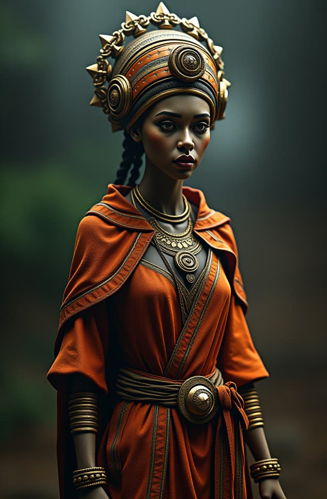  crie uma escultura abrangendo o estilo neoclássico, com a temática mitológica inspirada no folclore brasileiro. hyperrealistic, full body, detailed clothing, highly detailed, cinematic lighting, stunningly beautiful, intricate, sharp focus, f/1. 8, 85mm, (centered image composition), (professionally color graded), ((bright soft diffused light)), volumetric fog, trending on instagram, trending on tumblr, HDR 4K, 8K