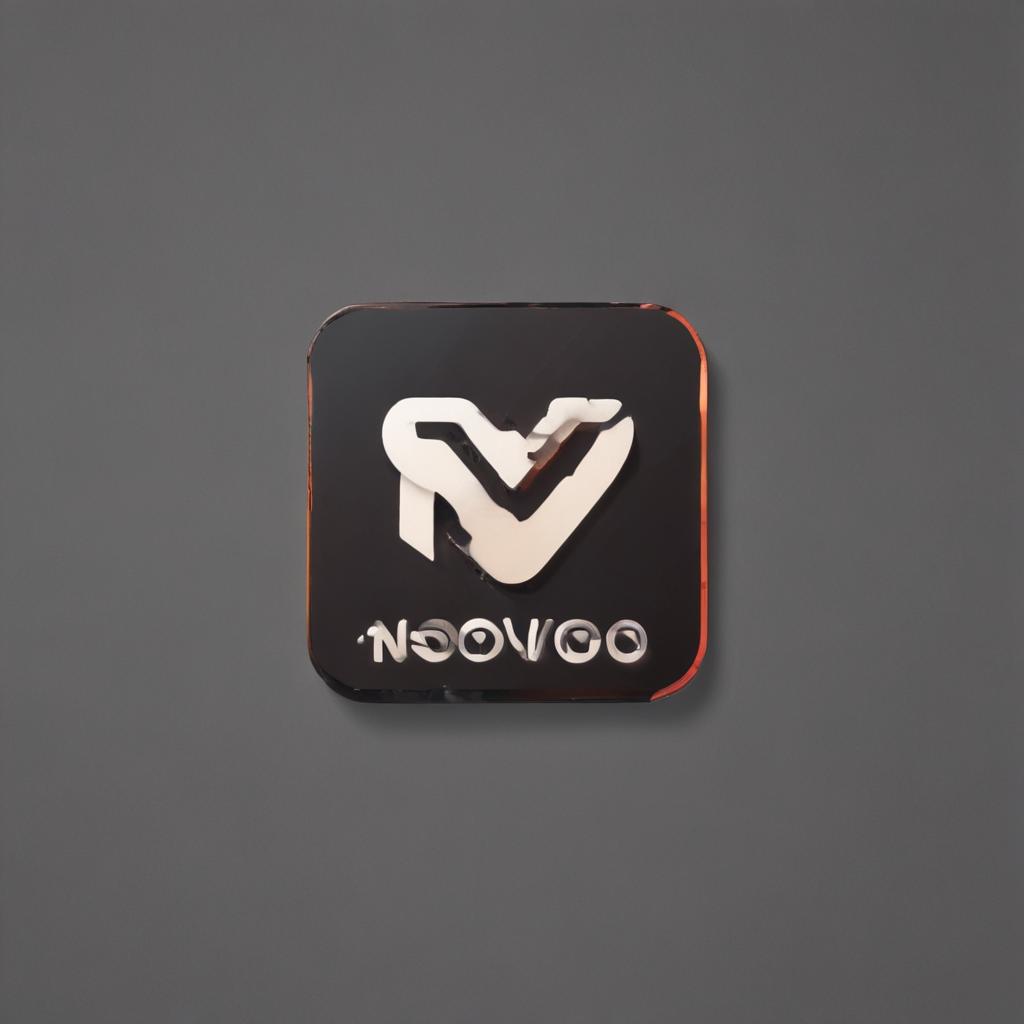 Give me a mockup of a logo for a video platform called NOOVOO