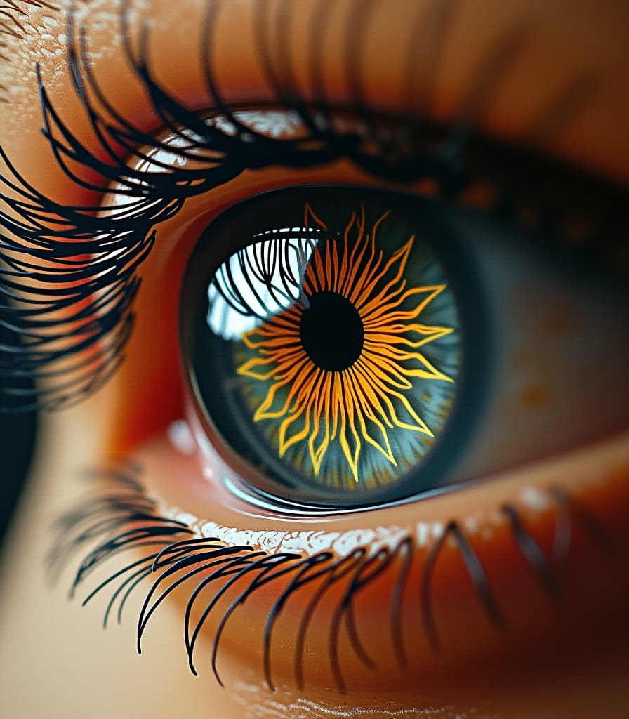  renaissance style masterpiece. (painting. human eye close up, and instead of a retina, a mandala:1.5). (intense close up:1.2). highly detailed strokes, clarity. surrealism, fantasy. style of artist salvador doli:1.5.) . realistic, perspective, light and shadow, religious or mythological themes, highly detailed hyperrealistic, full body, detailed clothing, highly detailed, cinematic lighting, stunningly beautiful, intricate, sharp focus, f/1. 8, 85mm, (centered image composition), (professionally color graded), ((bright soft diffused light)), volumetric fog, trending on instagram, trending on tumblr, HDR 4K, 8K