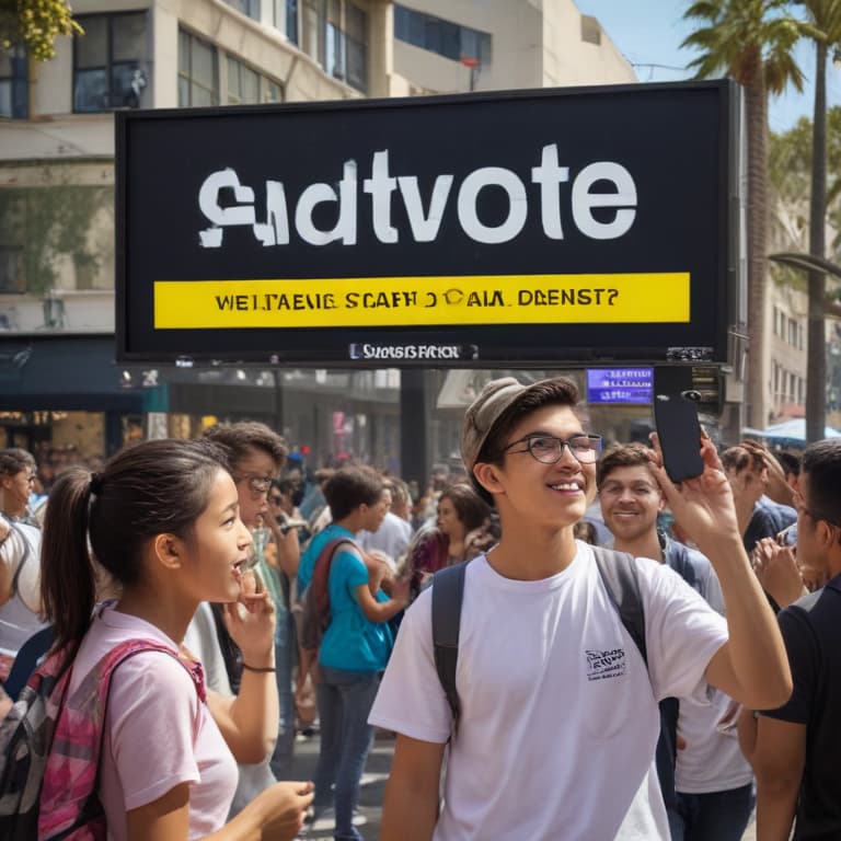 Imagine a bustling city street filled with people of all ages, races, and backgrounds. In the midst of the crowd, a large electronic billboard displays the words `sdfgsfgsdfg` in bold, vibrant letters. Passersby are seen taking selfies with the billboard in the background, while others stop to snap photos or simply admire the unusual sight. Nearby, street vendors are selling merchandise adorned with the mysterious phrase, and a group of teenagers excitedly discuss its possible meanings. The scene captures the fusion of technology, popular culture, and curiosity that defines the influence of `sdfgsfgsdfg` in today`s society.