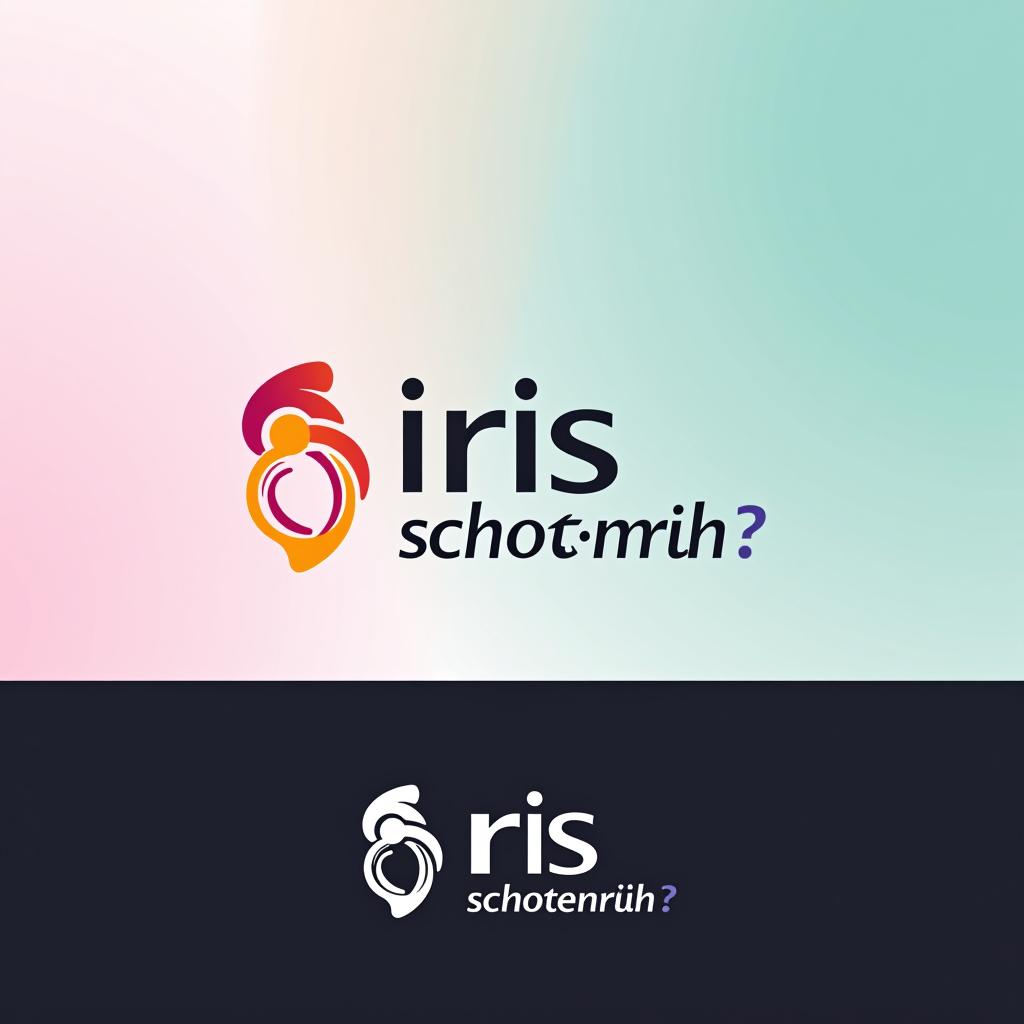  design a logo, autismus therapie neurodivergenz adhs coaching lebenshilfe beratung unterstützung , with the text 'iris schotenrÖhr therapie autismus neurodivergenz'.