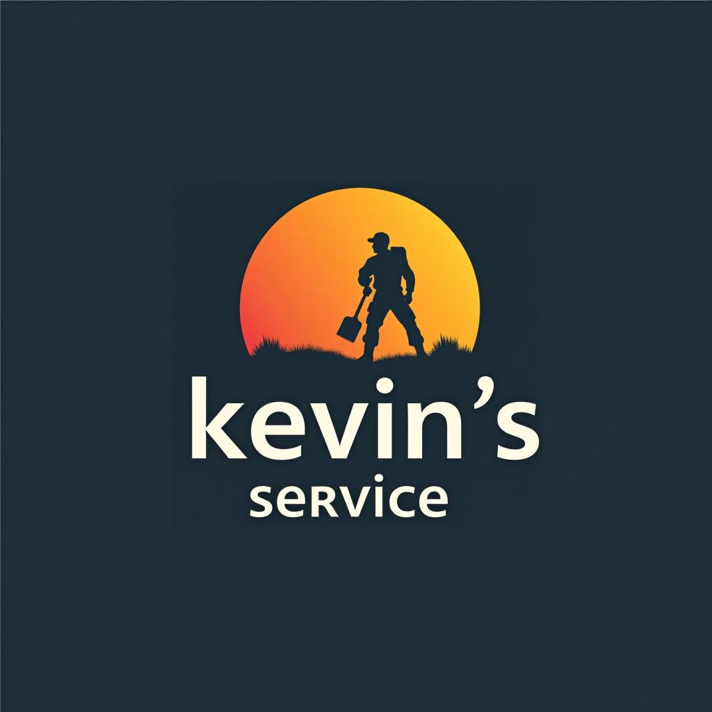  design a logo, in a minimalism style. painting service , with the text 'kevin’s painting '.