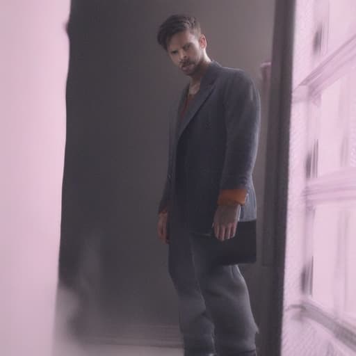 Room hyperrealistic, full body, detailed clothing, highly detailed, cinematic lighting, stunningly beautiful, intricate, sharp focus, f/1. 8, 85mm, (centered image composition), (professionally color graded), ((bright soft diffused light)), volumetric fog, trending on instagram, trending on tumblr, HDR 4K, 8K