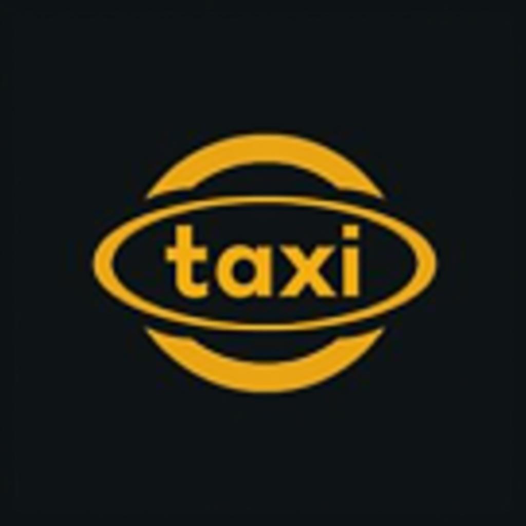  design a logo, , with the text 'taxi'.