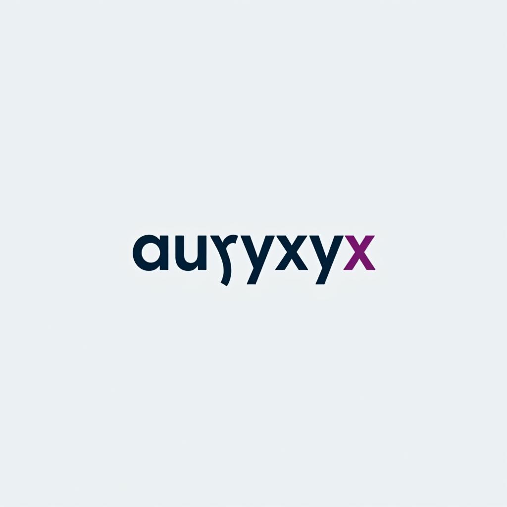  design a logo, crea un logo clásico para una empresa virtual que genere seguridad y confianza el nombre de la empresa es “auryx”, with the text 'auryx'.