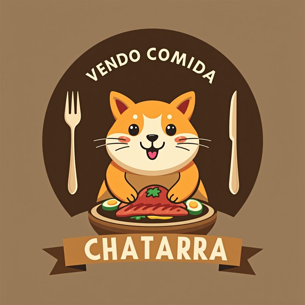  design a logo, vendo comida chatarra