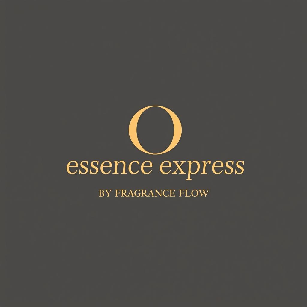  design a logo, design an elegant and luxurious logo for 'essence express by fragrance flow,' similar in style to gucci's iconic branding. the logo should feature 'essence express' in a sophisticated serif font, with intertwined elements or symbols that represent luxury and refinement. the design should be timeless, simple, and convey a sense of exclusivity., with the text 'essence express'.