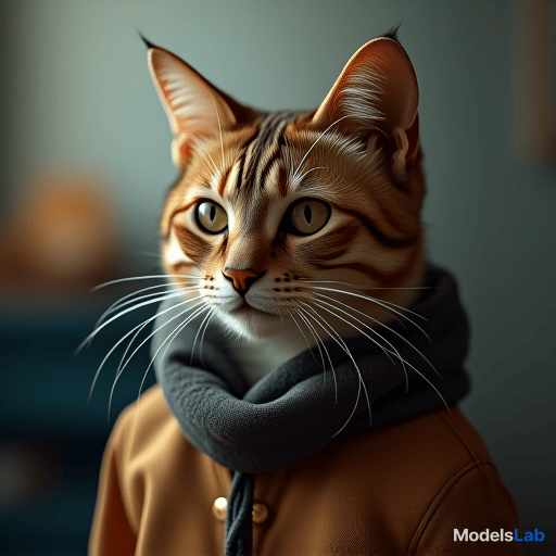  cat hyperrealistic, full body, detailed clothing, highly detailed, cinematic lighting, stunningly beautiful, intricate, sharp focus, f/1. 8, 85mm, (centered image composition), (professionally color graded), ((bright soft diffused light)), volumetric fog, trending on instagram, trending on tumblr, HDR 4K, 8K