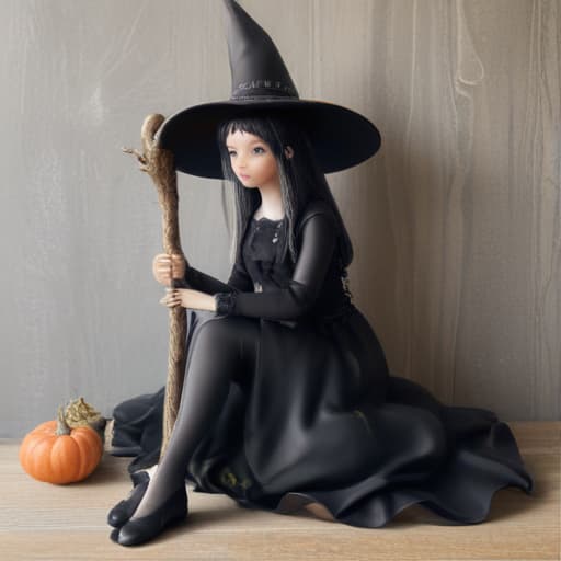 witch sitting pretty