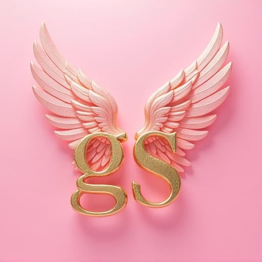  prompt: create a professional grunge style logo for the brand "gs." the logo should feature a pink background with abstract representations of wings, the color gold, and symbolic elements related to skincare and jewelry. the letters "gs" should be prominently displayed in a creative and artistic font. the design should be elegant, modern, and avoid any human figures or inappropriate content. the overall feel should convey luxury and sophistication while incorporating the mentioned themes and colors. hyperrealistic, full body, detailed clothing, highly detailed, cinematic lighting, stunningly beautiful, intricate, sharp focus, f/1. 8, 85mm, (centered image composition), (professionally color graded), ((bright soft diffused light)), volumetric fog, trending on instagram, trending on tumblr, HDR 4K, 8K