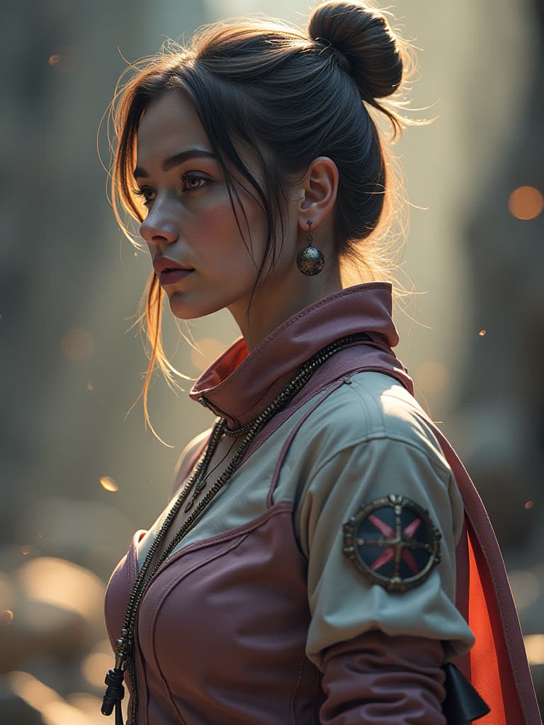  make it geometric hyperrealistic, full body, detailed clothing, highly detailed, cinematic lighting, stunningly beautiful, intricate, sharp focus, f/1. 8, 85mm, (centered image composition), (professionally color graded), ((bright soft diffused light)), volumetric fog, trending on instagram, trending on tumblr, HDR 4K, 8K