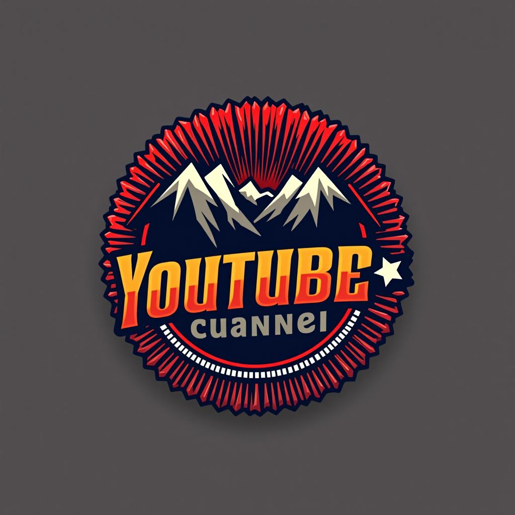  create a logo for youtube channel motivational mantras , (logo:1.15), hq, hightly detailed, 4k