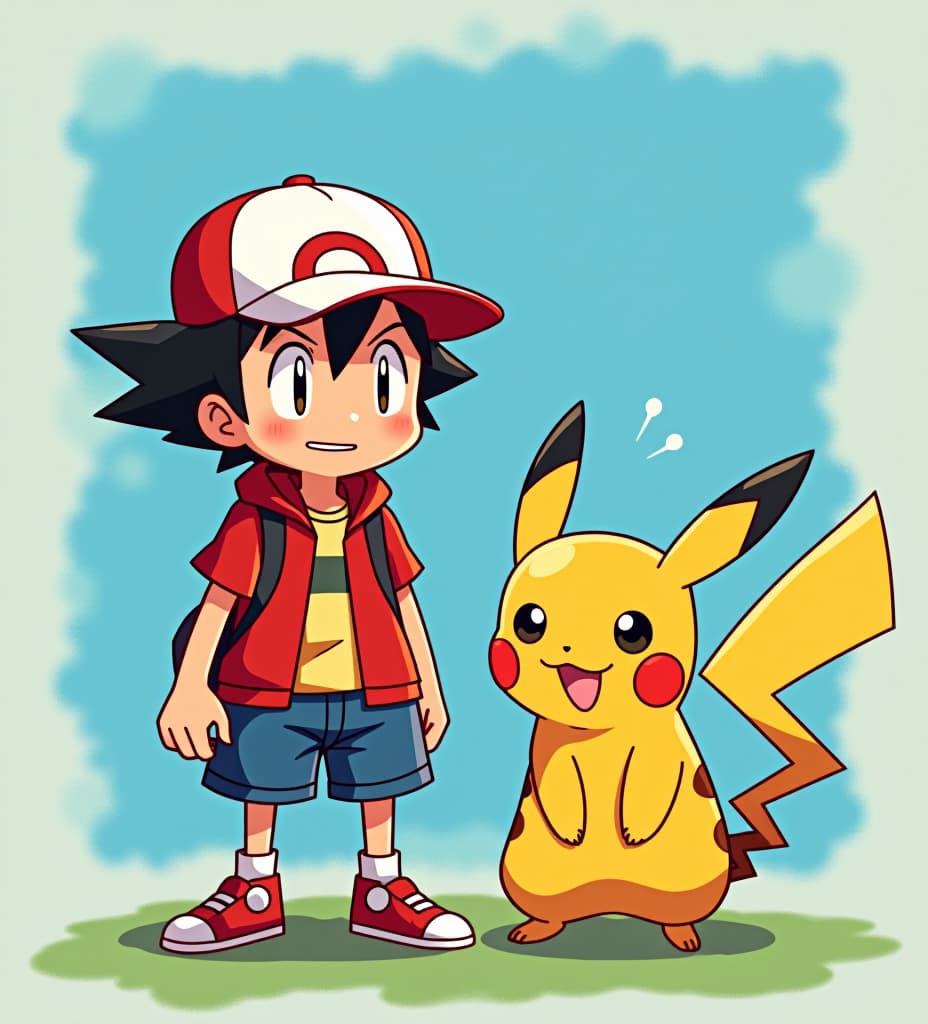  luffy and pikachu